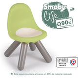 Smoby Life - Chaise enfant vert pomme - Pieds soufflés - Intérieur et Extérieur - Anti-UV