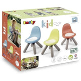 Smoby Life - Chaise enfant Bleu ciel - Pieds soufflés - Intérieur et Extérieur - Anti-UV