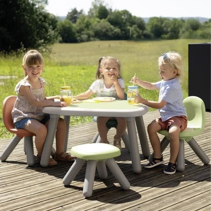 Smoby Life - Chaise enfant Terra Cotta - Pieds soufflés - Intérieur et Extérieur - Anti-UV