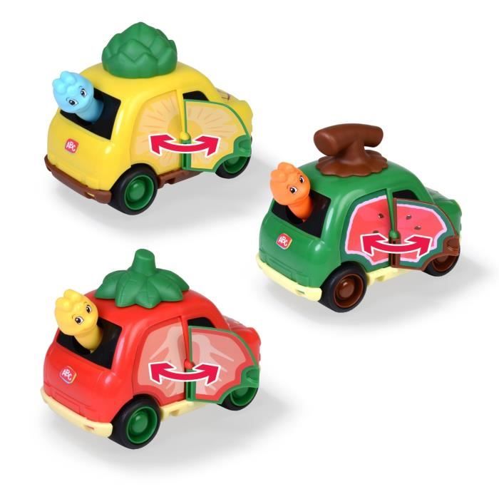 Voiture sonore pour enfant - Dickie - ABC Fruit Friends - Fonctions sonores et accessoires - A partir de 12 mois