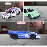 Voiture Porsche - MAJORETTE - Métal sous licence officielle - Roue libre, suspensions - Échelle 1/64 - Des 3 ans