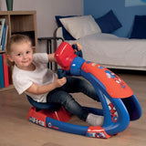 Smoby - Spidey - V8 Driver - Simulateur de conduite pour enfant - Siege ajustable - Sons et lumieres - Piles non incluses