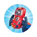 Smoby - Spidey - V8 Driver - Simulateur de conduite pour enfant - Siege ajustable - Sons et lumieres - Piles non incluses