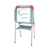 Smoby - Tableau Evolutif - Hauteur ajustable - Double face magnÈtique et ardoise - 80 Accessoires Inclus - Des 3 Ans