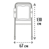 Smoby - Tableau Evolutif - Hauteur ajustable - Double face magnÈtique et ardoise - 80 Accessoires Inclus - Des 3 Ans