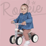 Porteur Rookie Rose en mÈtal pour enfant des 12 mois - Smoby