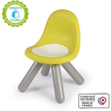 Smoby - Chaise enfant Verte - ExtÈrieur et IntÈrieur - H27cm - Fabrication franÁaise