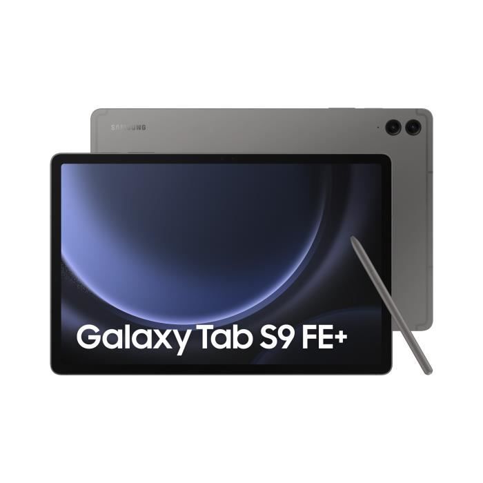 Tablette Tactile Samsung Galaxy Tab S9 FE+ 12,4 5G 128Go Anthracite