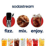 Machine a soda et eau pétillante SODASTREAM - ART Marbre - 1 bouteille 1 L compatible lave-vaisselle - 1 recharge de gaz 60L