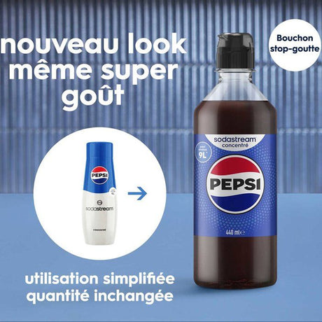Sodastream - Lot de 6 concentrés PEPSI  - 440ml