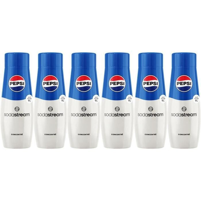 Sodastream - Lot de 6 concentrés PEPSI  - 440ml