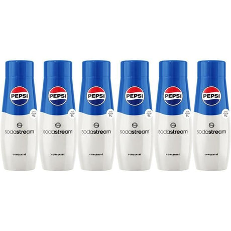 Sodastream - Lot de 6 concentrés PEPSI  - 440ml