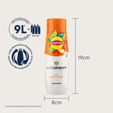 Concentrés SODASTREAM - Lot de 6 concentrés Lipton Ice Tea - Jusqu'a 54L de boissons - 440 ml