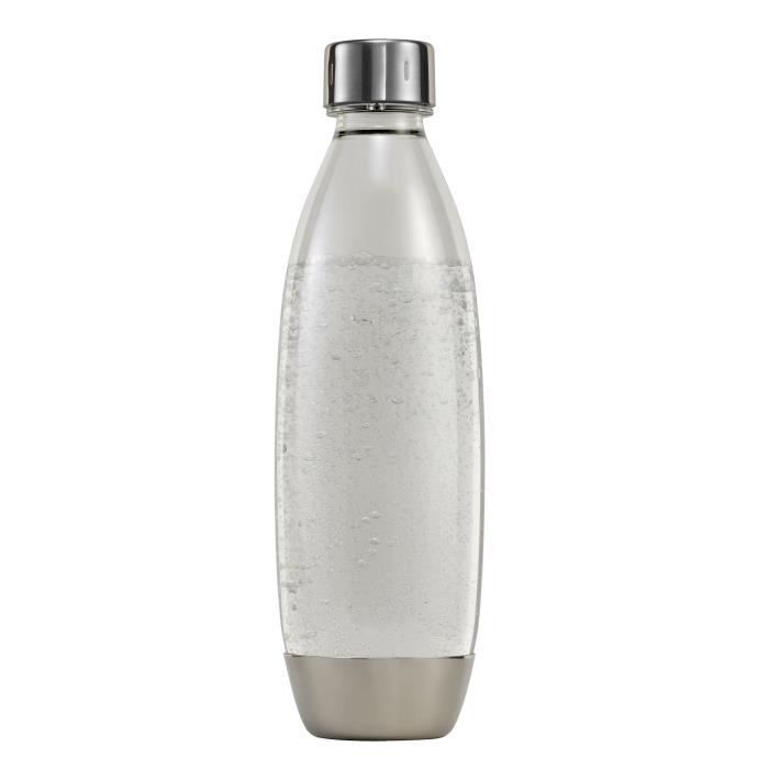 Bouteille SODASTREAM - FUSE Métal - Capacité 1L - Compatible lave-vaisselle