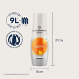 Concentrés SODASTREAM - Lot de 6 concentrés Agrumes sans sucres - Jusqu'a 54L de boissons - 440 ml