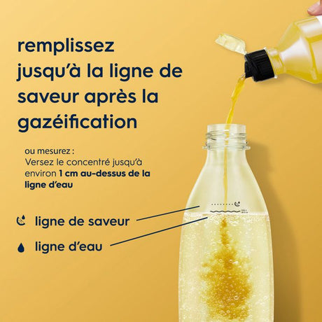 Concentrés SODASTREAM - Lot de 6 concentrés Agrumes sans sucres - Jusqu'a 54L de boissons - 440 ml
