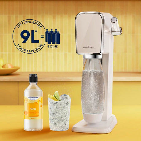 Concentrés SODASTREAM - Lot de 6 concentrés Tonic - Jusqu'a 54L de boissons - 440 ml