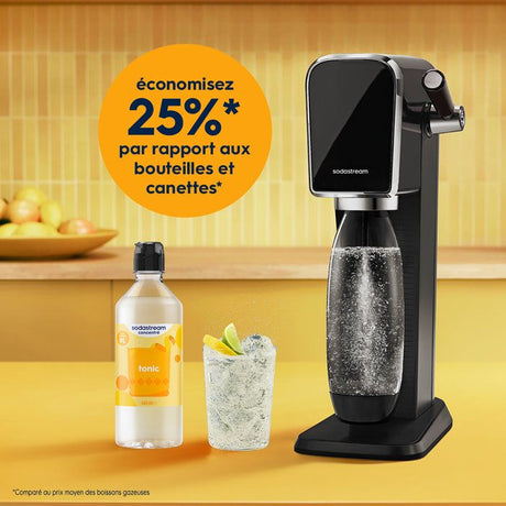 Concentrés SODASTREAM - Lot de 6 concentrés Tonic - Jusqu'a 54L de boissons - 440 ml