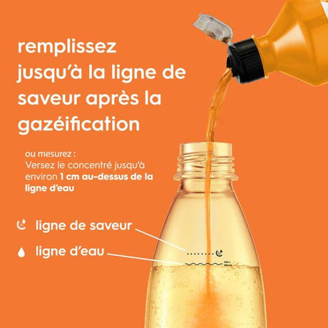 Concentrés SODASTREAM - Lot de 6 concentrés Agrumes - Jusqu'a 54L de boissons - 440ml