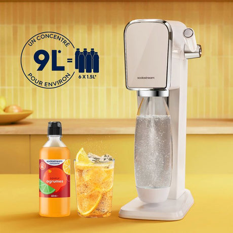 Concentrés SODASTREAM - Lot de 6 concentrés Agrumes - Jusqu'a 54L de boissons - 440ml