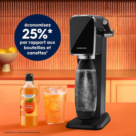 Concentrés SODASTREAM - Lot de 6 concentrés Orange - Jusqu'a 54L de boissons - 440 ml