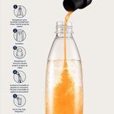 Concentrés SODASTREAM - Lot de 6 concentrés Orange - Jusqu'a 54L de boissons - 440 ml