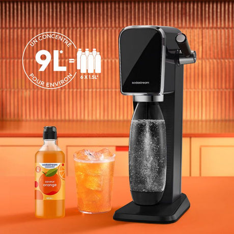 Concentrés SODASTREAM - Lot de 6 concentrés Orange - Jusqu'a 54L de boissons - 440 ml