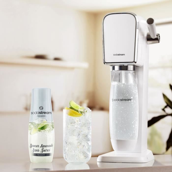 Concentrés SODASTREAM - Lot de 6 concentrés Limonade sans sucres - Jusqu'a 54L de boissons - 440 ml