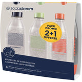 Bouteilles SODASTREAM - Fuse Edition Limitée - Pack de 3 bouteilles 1L - Sans PFAS
