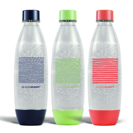 Bouteilles SODASTREAM - Fuse Edition Limitée - Pack de 3 bouteilles 1L - Sans PFAS