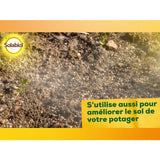 SOLABIOL Carbonate de chaux & de magnésium - 10kg - Granulés - Corrige l'acidité du sol - Action progressive & durable