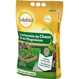 SOLABIOL Carbonate de chaux & de magnésium - 10kg - Granulés - Corrige l'acidité du sol - Action progressive & durable