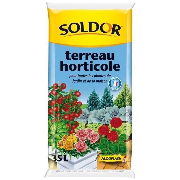 Terreau horticole SOLDOR 35 L