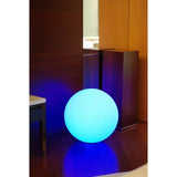 Boule lumineuse solaire LED en polyéthylene 30cm - LUMISKY - Multicolore - Extérieur