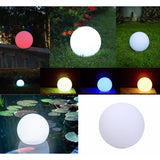 Boule lumineuse solaire LED en polyéthylene 30cm - LUMISKY - Multicolore - Extérieur