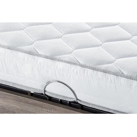 Ensemble relaxation électrique COMFORT matelas + sommier - 140x200 cm - Mousse - DEKO DREAM Samba