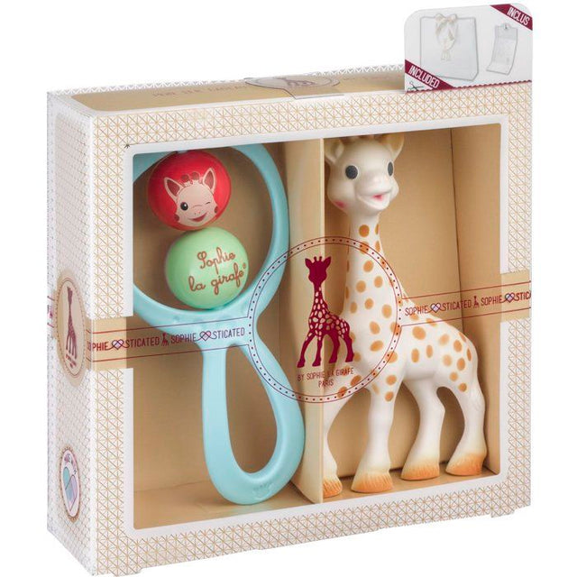 Coffret naissance - SOPHIE LA GIRAFE - Composition Sophie + Hochet Swing