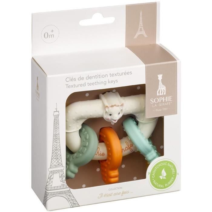 Clés de dentition texturées - SOPHIE LA GIRAFE