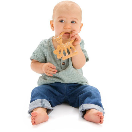 Anneau de dentition - SOPHIE LA GIRAFE - Fanfan le Faon - Multi-textures - Caoutchouc naturel