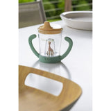Tasse anti-fuite VULLI - A partir de 6 mois - Sophie la Girafe - Vert - 180 ml