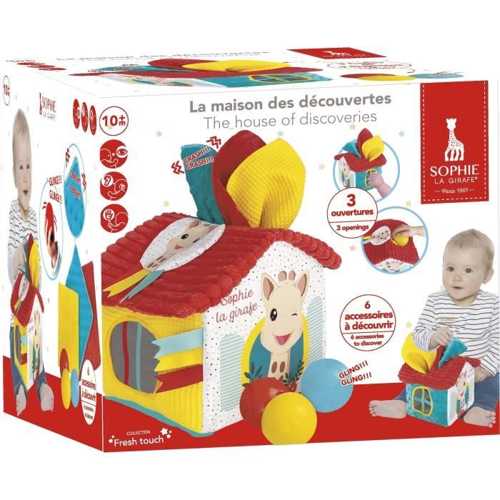 La maison des découvertes - SOPHIE LA GIRAFE