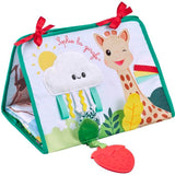 Livre d'éveil - SOPHIE LA GIRAFE - Livre Chevalet a déplier - 3 positions jeu - Miroir - Activités sensorielles