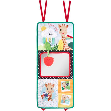 Livre d'éveil - SOPHIE LA GIRAFE - Livre Chevalet a déplier - 3 positions jeu - Miroir - Activités sensorielles