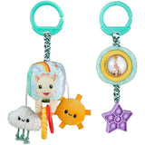 Jouets d'éveil a suspendre - SOPHIE LA GIRAFE - Duo sensoriel - Multi-activités - Accroche facile