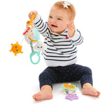 Jouets d'éveil a suspendre - SOPHIE LA GIRAFE - Duo sensoriel - Multi-activités - Accroche facile