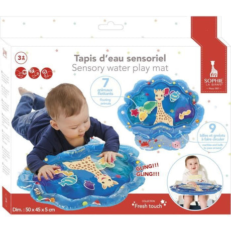 Tapis d'eau sensoriel - SOPHIE LA GIRAFE