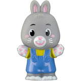 Lot 4 personnages - SOPHIE LA GIRAFE - Figurines Klorofil - Famille Lapin
