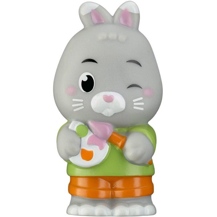 Lot 4 personnages - SOPHIE LA GIRAFE - Figurines Klorofil - Famille Lapin