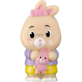 Lot 4 personnages - SOPHIE LA GIRAFE - Figurines Klorofil - Famille Lapin