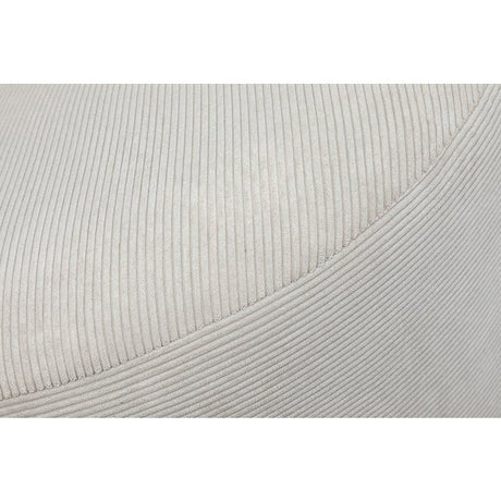 Canapé fixe - 4 places - SOPHIE - Tissu Beige - 232 x 94 x 70 cm